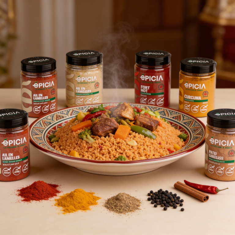 Couscous Tunisien Traditionnel aux Épices EPICIA